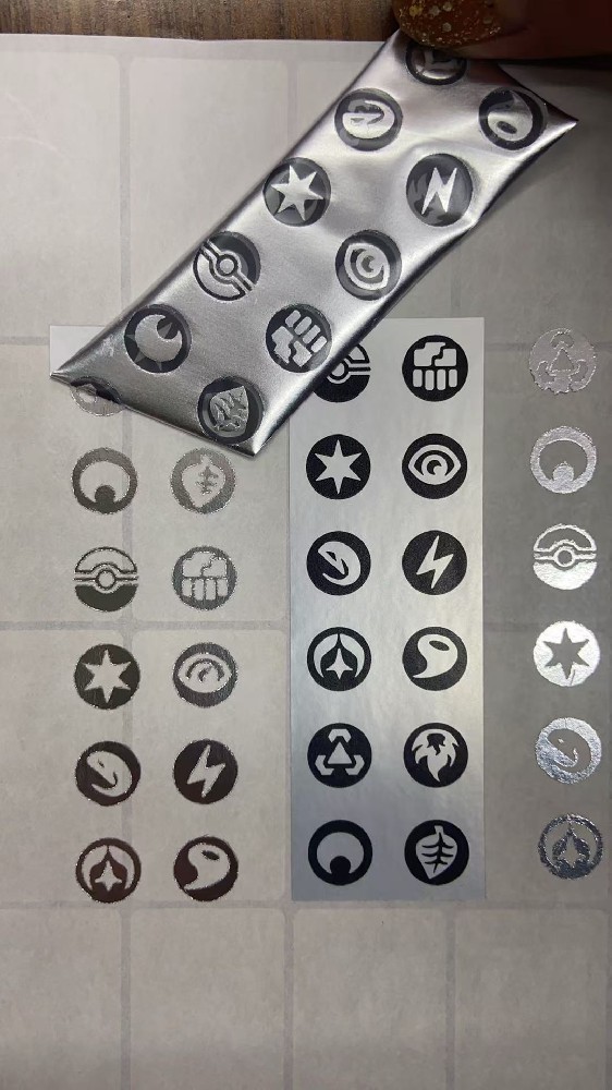 LOGO定位揭开留字